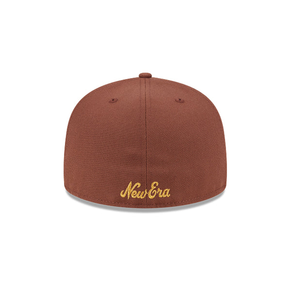 New Era 59FIFTY Day Brown NE Logo 59FIFTY Fitted