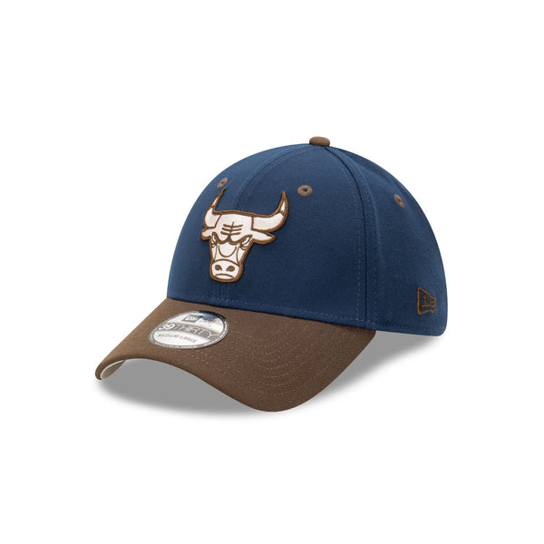 Chicago Bulls Rustic Navy 39THIRTY Fitted
