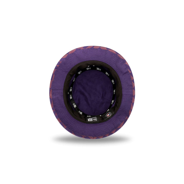 New York Yankees Warp Check Purple Dusk Bucket