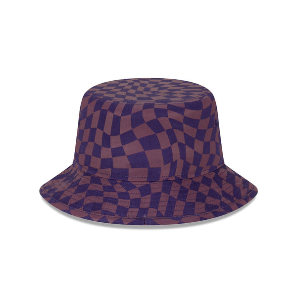 New York Yankees Warp Check Purple Dusk Bucket