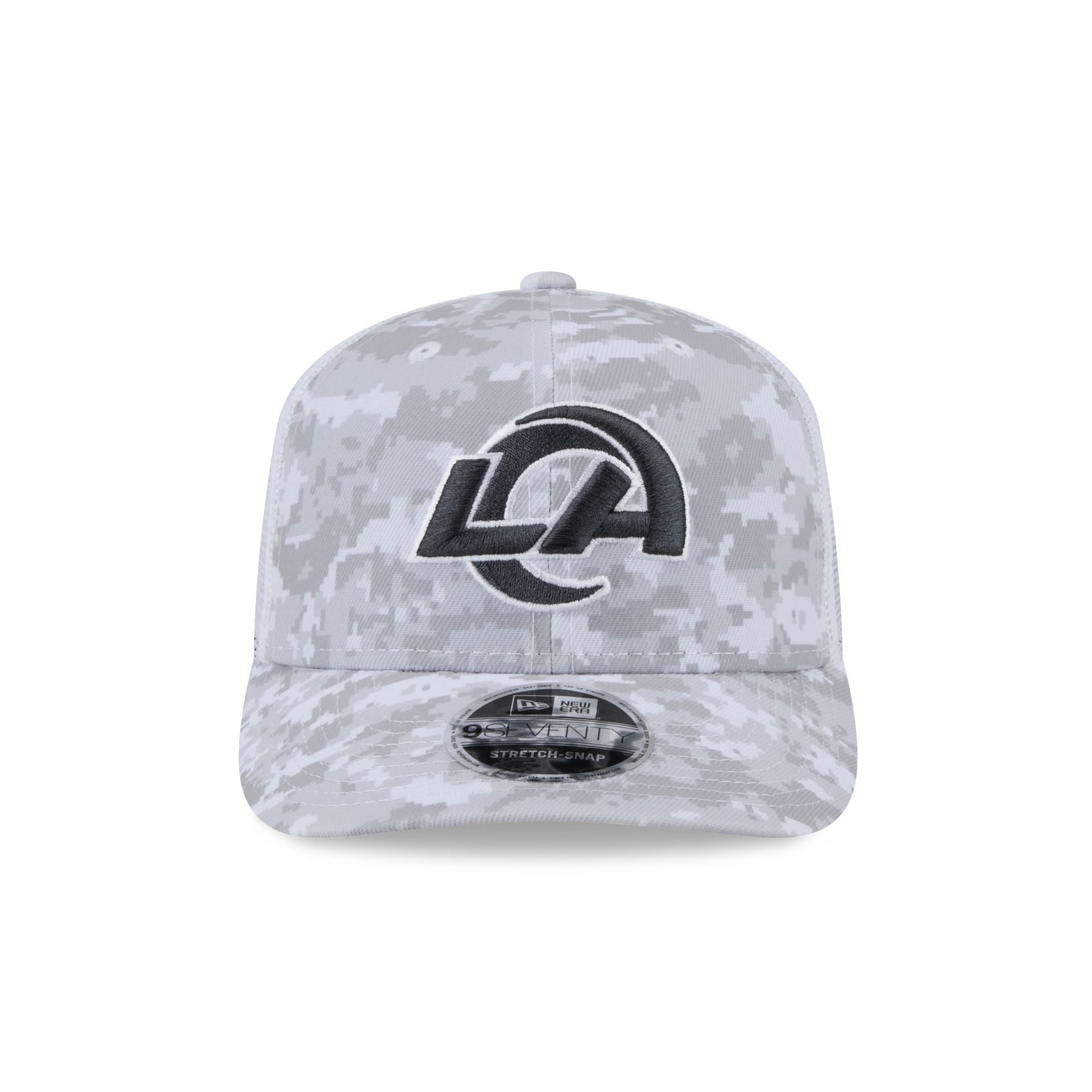 Los Angeles Rams Salute to Service 9SEVENTY Stretch Snap New Era Cap Australia