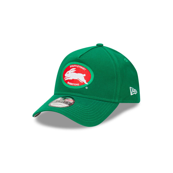 South Sydney Rabbitohs NRL Supporter Retro Washed 9FORTY A Frame Snapb New Era Cap Australia