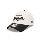 Collingwood Magpies AFL Supporter Two-Tone Script 9FORTY Snapback