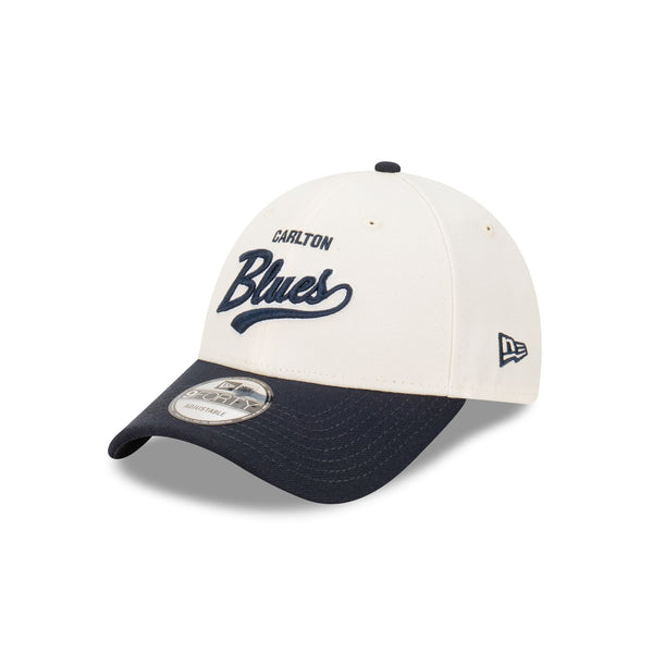 Carlton Blues AFL Supporter Two-Tone Script 9FORTY Snapback