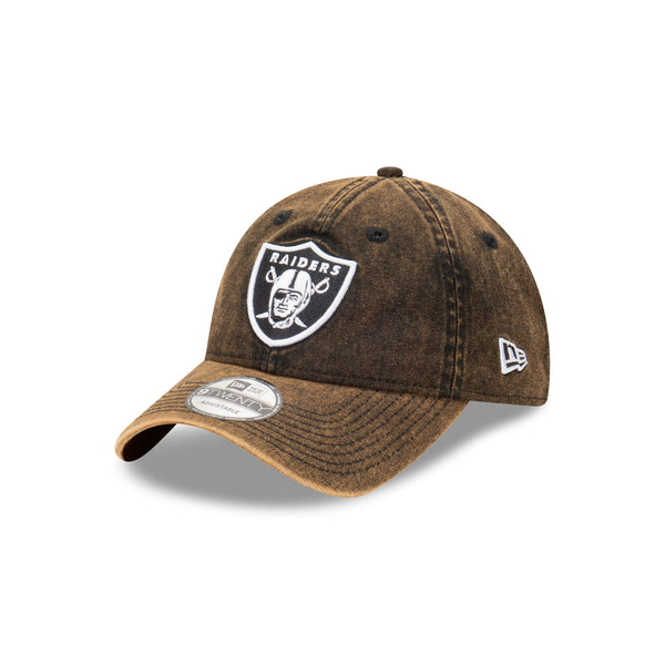 Las Vegas Raiders Snow Wash 9TWENTY Cloth Strap