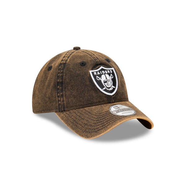 Las Vegas Raiders Snow Wash 9TWENTY Cloth Strap