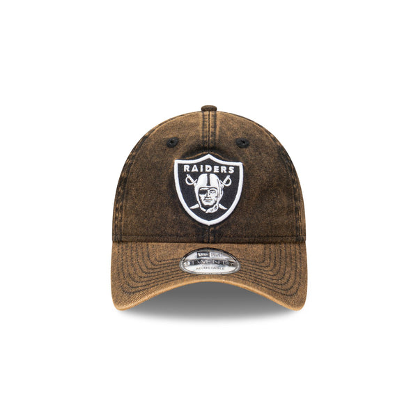 Las Vegas Raiders Snow Wash 9TWENTY Cloth Strap