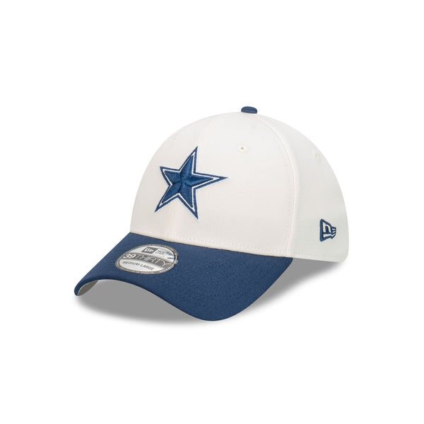 Dallas Cowboys Chrome Two-Tone 39THIRTY Fitted