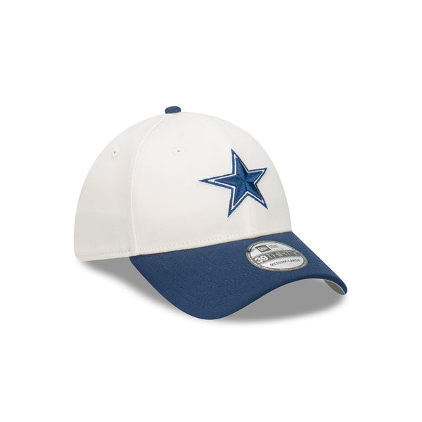 Dallas Cowboys Chrome Two-Tone 39THIRTY Fitted