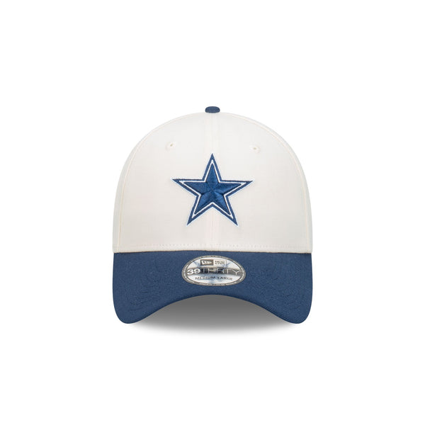 Dallas Cowboys Chrome Two-Tone 39THIRTY Fitted