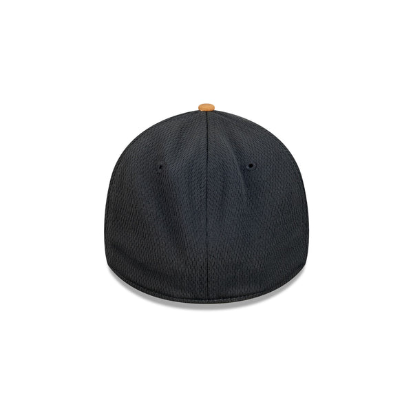 New York Yankees Wheat Dashmark Black Two-Tone 39THIRTY Fitted