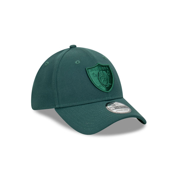 Las Vegas Raiders Dark Green Tonal 39THIRTY Fitted