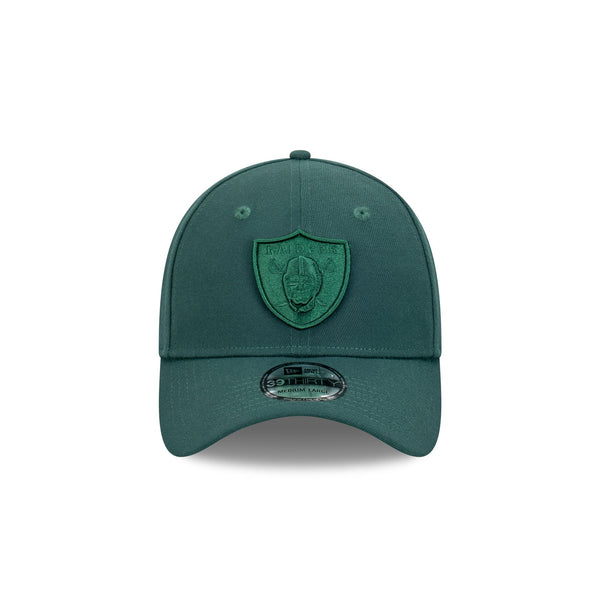 Las Vegas Raiders Dark Green Tonal 39THIRTY Fitted