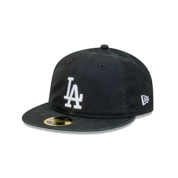 Los Angeles Dodgers Worn Black 59FIFTY Retro Crown