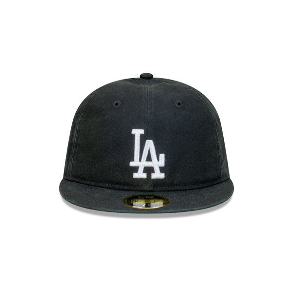 Los Angeles Dodgers Worn Black 59FIFTY Retro Crown