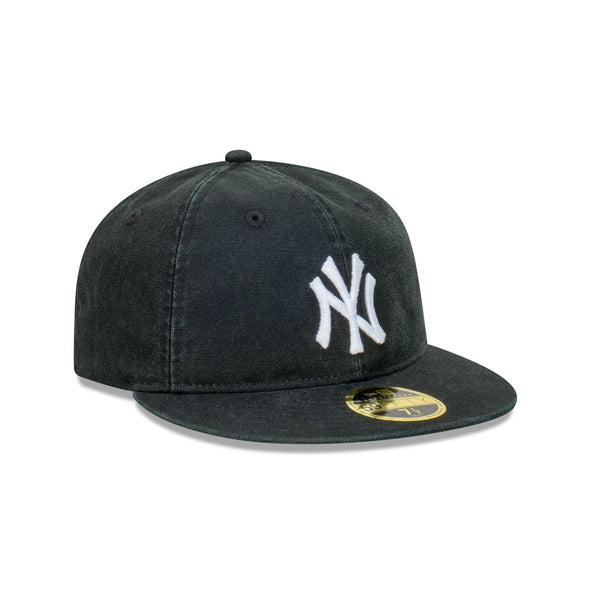 New York Yankees Worn Black 59FIFTY Retro Crown