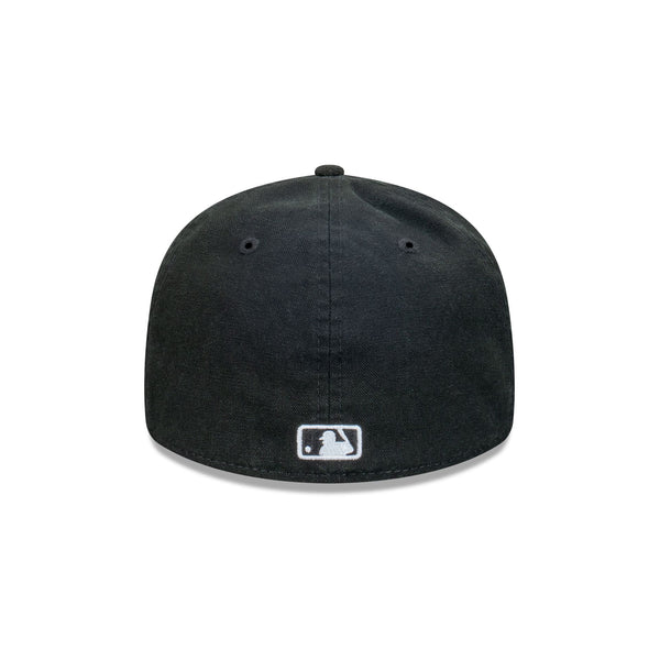 New York Yankees Worn Black 59FIFTY Retro Crown