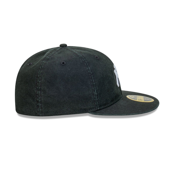 New York Yankees Worn Black 59FIFTY Retro Crown