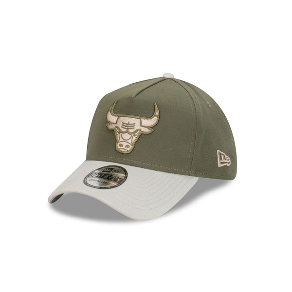 Chicago Bulls Vintage Olive 39THIRTY A-Frame™ Fitted – New
