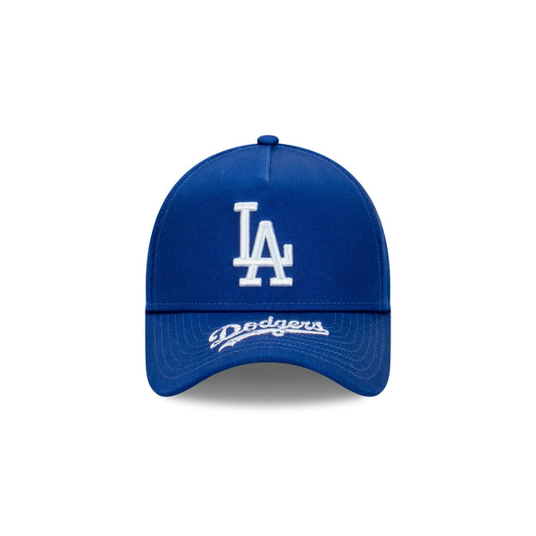 Los Angeles Dodgers Team Visor Wordmark 9FORTY A-Frame Snapback