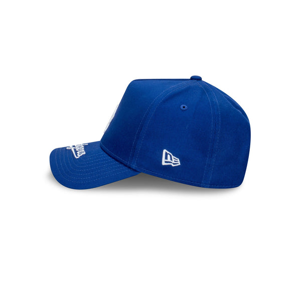 Los Angeles Dodgers Team Visor Wordmark 9FORTY A-Frame Snapback