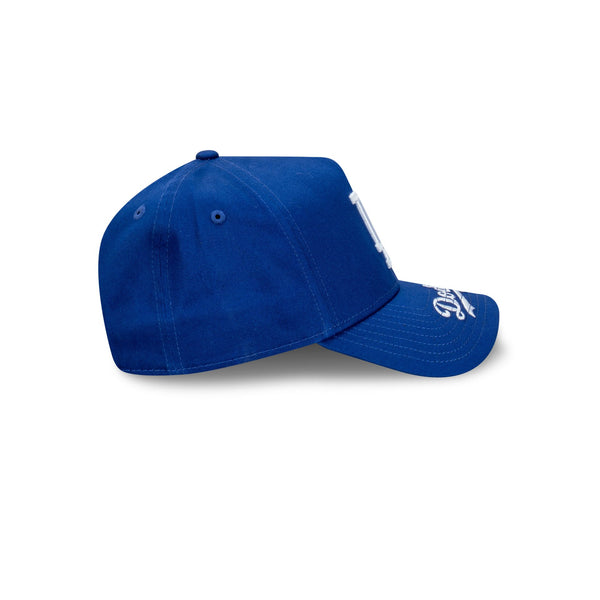 Los Angeles Dodgers Team Visor Wordmark 9FORTY A-Frame Snapback