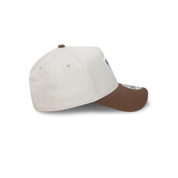 Las Vegas Raiders Vintage Stone Walnut 9FORTY A-Frame Snapback