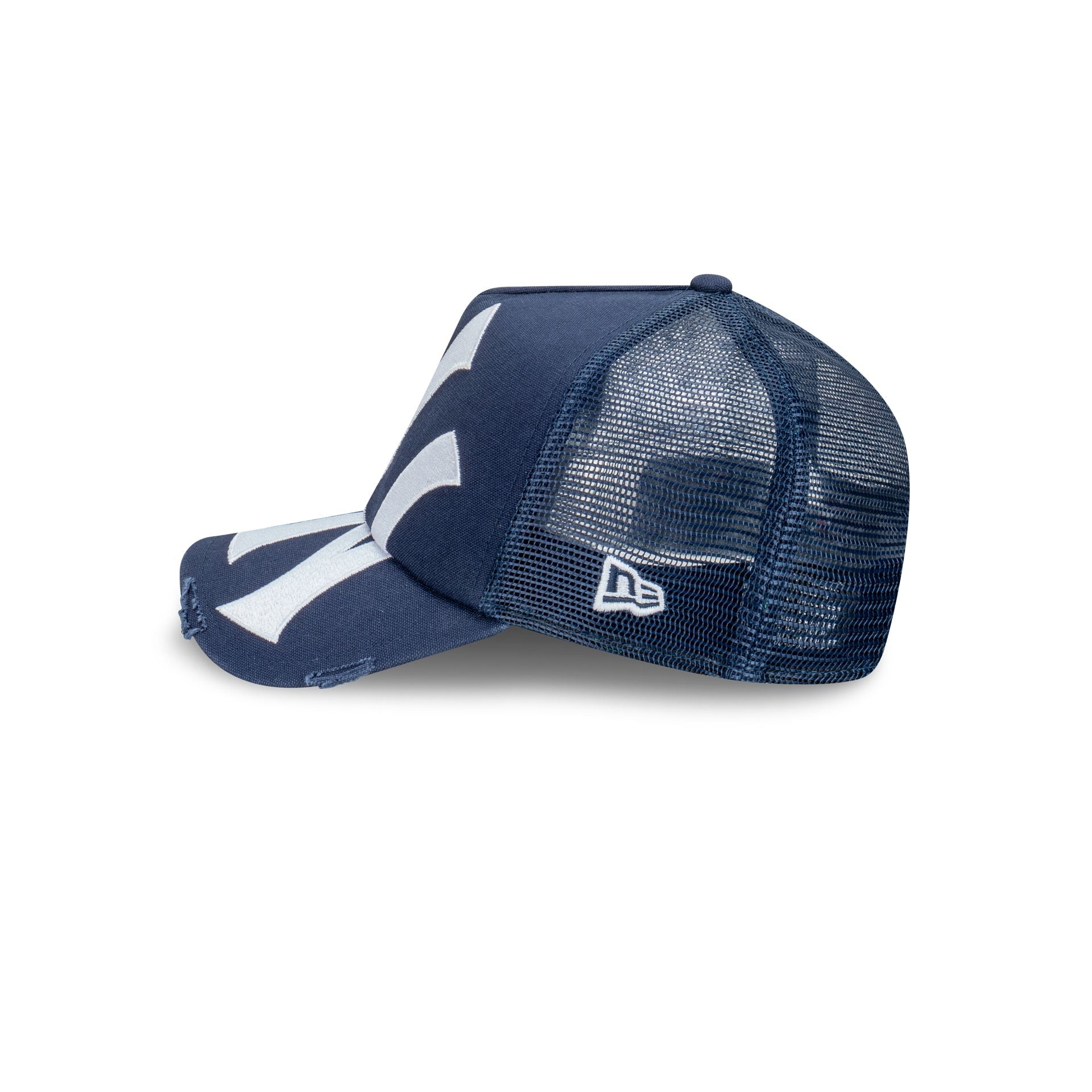 New era mlb distressed trucker new york yankees cheap