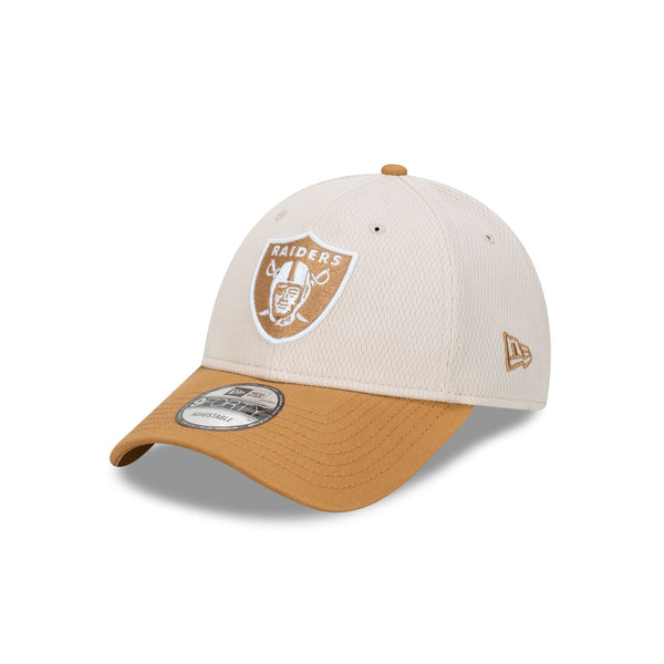 Las Vegas Raiders Dashmark Wheat Two-Tone 9FORTY Cloth Strap