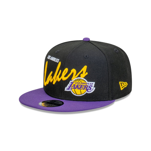 Los Angeles Lakers Vintage Script 9FIFTY Snapback