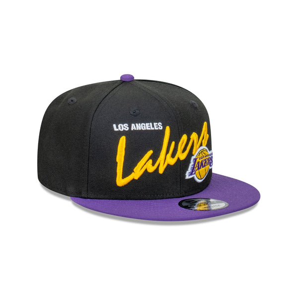 Los Angeles Lakers Vintage Script 9FIFTY Snapback