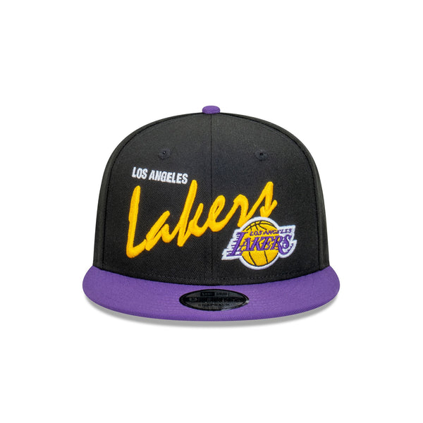 Los Angeles Lakers Vintage Script 9FIFTY Snapback