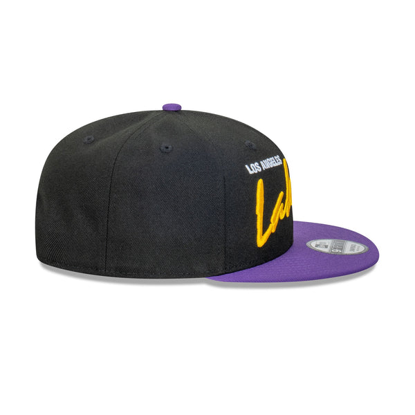 Los Angeles Lakers Vintage Script 9FIFTY Snapback