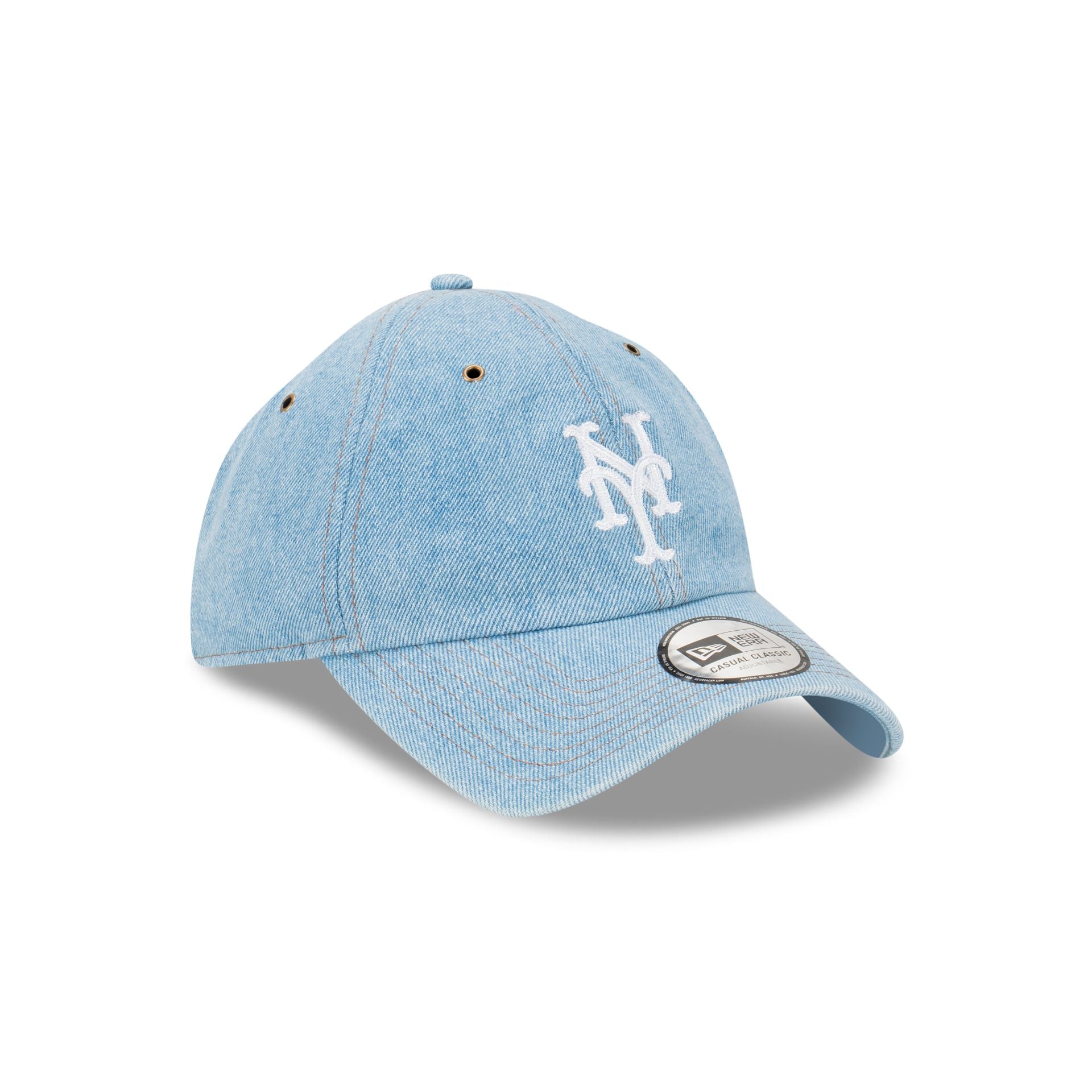 New York Mets Washed Denim Casual Classic New Era Cap Australia