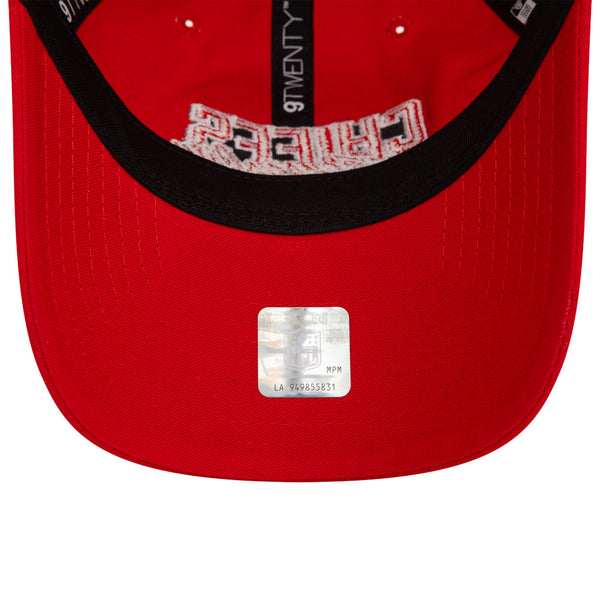 Kansas City Chiefs NFL Block Script 9TWENTY Cloth Strap