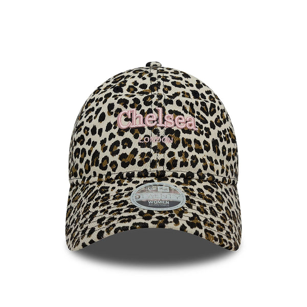 New Era Chelsea London Leopard Print Womens 9TWENTY Cloth Strap