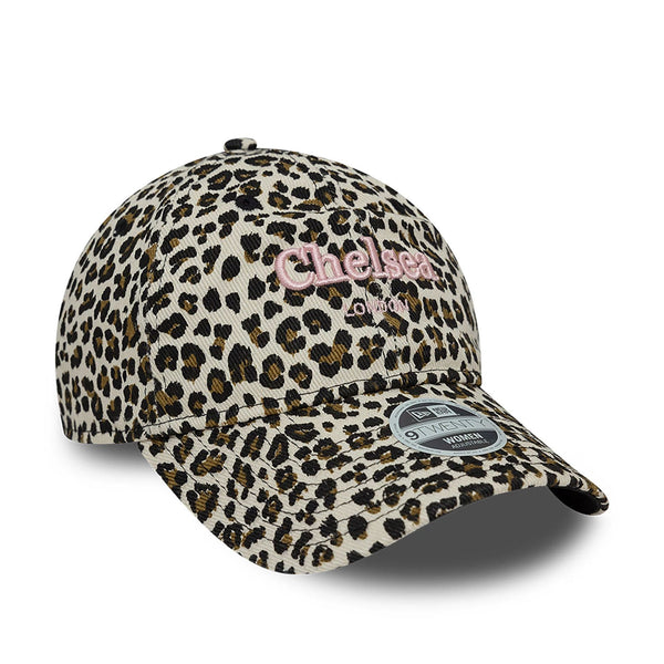 New Era Chelsea London Leopard Print Womens 9TWENTY Cloth Strap