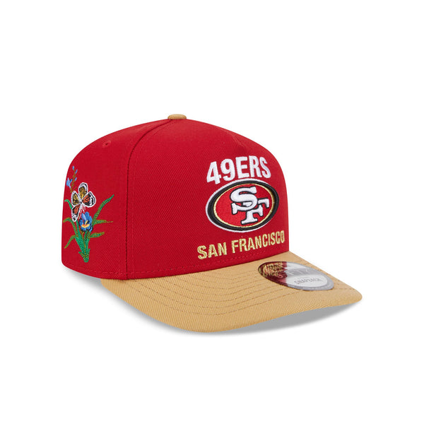 San Francisco 49ers FELT x NFL 9FIFTY A-Frame Snapback