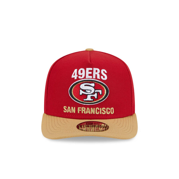 San Francisco 49ers FELT x NFL 9FIFTY A-Frame Snapback