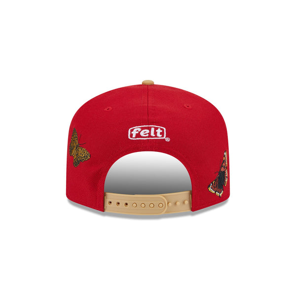 San Francisco 49ers FELT x NFL 9FIFTY A-Frame Snapback