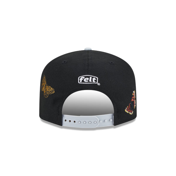 Las Vegas Raiders FELT x NFL 9FIFTY A-Frame Snapback