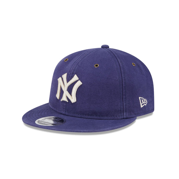 New York Yankees Cotton Canvas 9FIFTY Retro Crown Adjustable