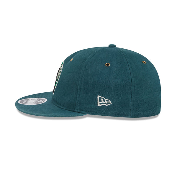 Boston Celtics Cotton Canvas 9FIFTY Retro Crown Adjustable