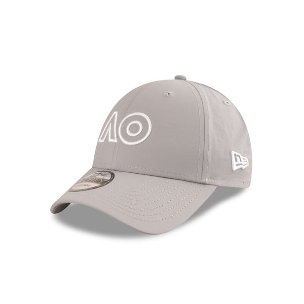 Australian Open '25 Core Outline Grey 9FORTY Cloth Strap