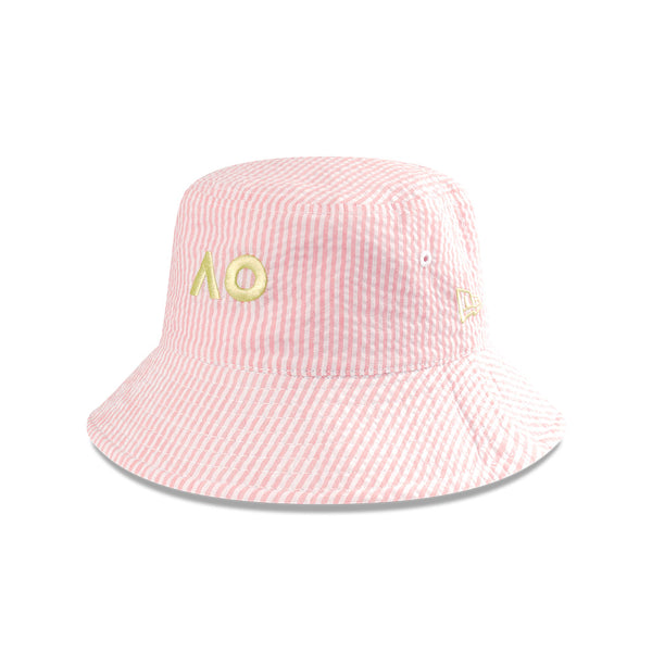 Australian Open '25 Reversible Cotton Terry Pink Bucket