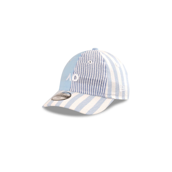 Australian Open '25 Panelled Blue Kids 9TWENTY Cloth Strap