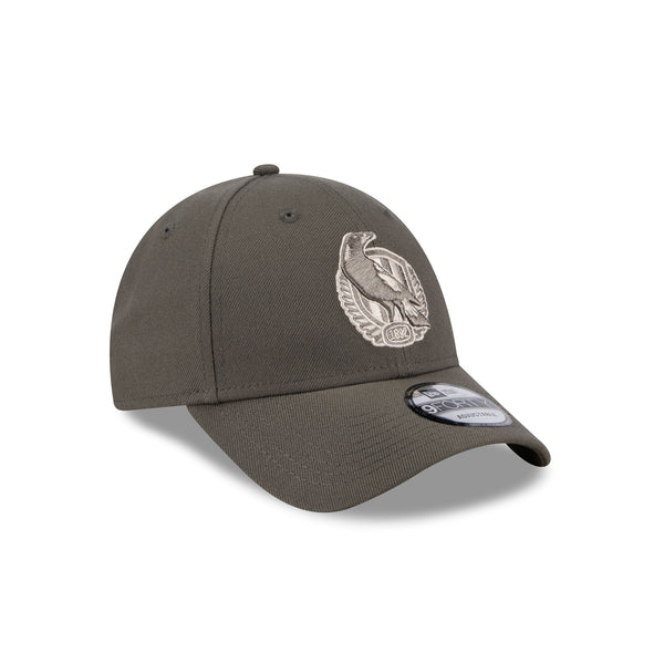 Collingwood Magpies AFL Supporter Dusty Charcoal 9FORTY Snapback