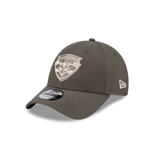 Geelong Cats AFL Supporter Dusty Charcoal 9FORTY Snapback