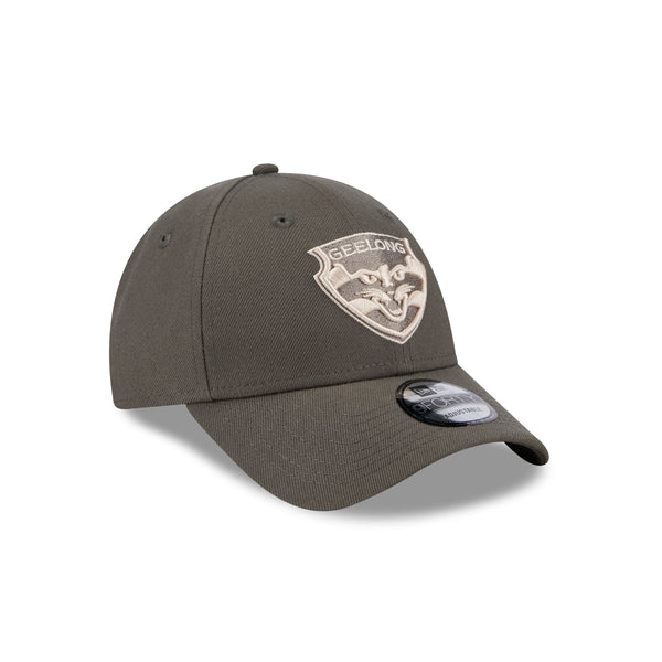 Geelong Cats AFL Supporter Dusty Charcoal 9FORTY Snapback