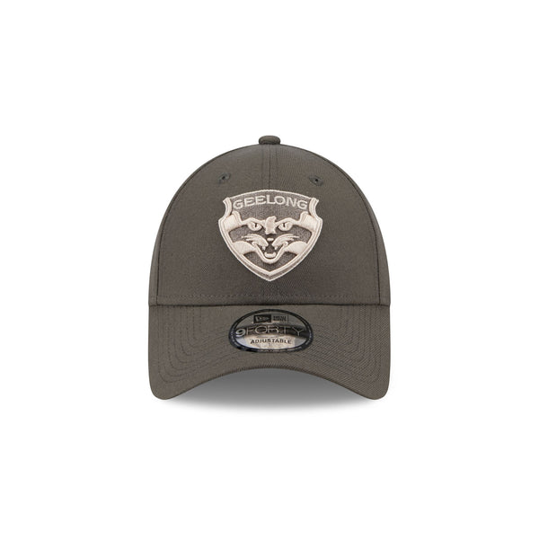 Geelong Cats AFL Supporter Dusty Charcoal 9FORTY Snapback